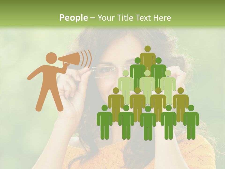 Jolly Girl Nice PowerPoint Template