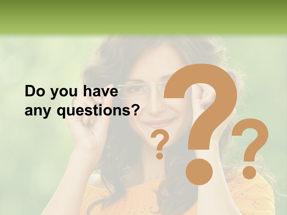 Jolly Girl Nice PowerPoint Template