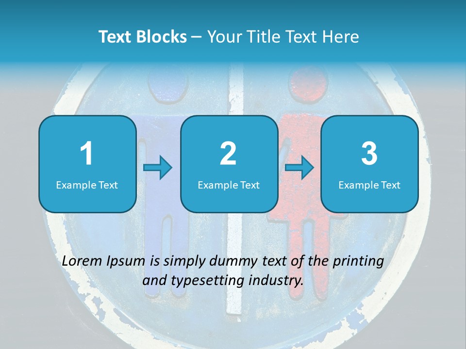 Rest Black Men PowerPoint Template