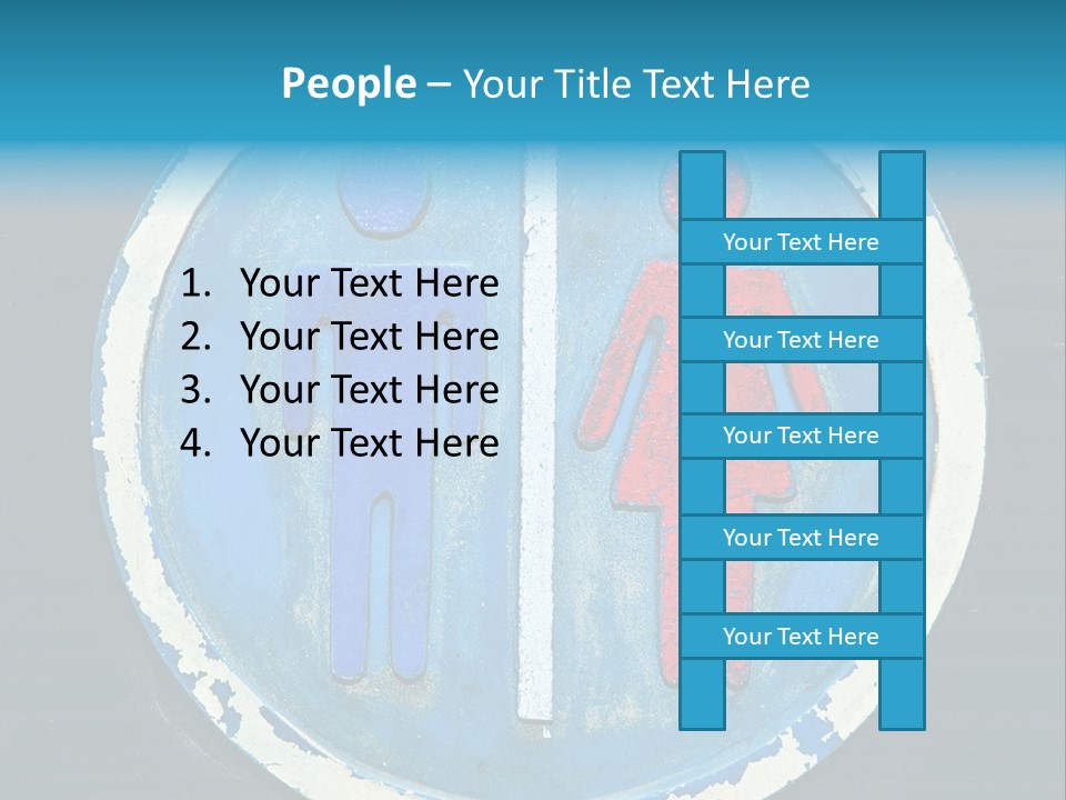 Rest Black Men PowerPoint Template