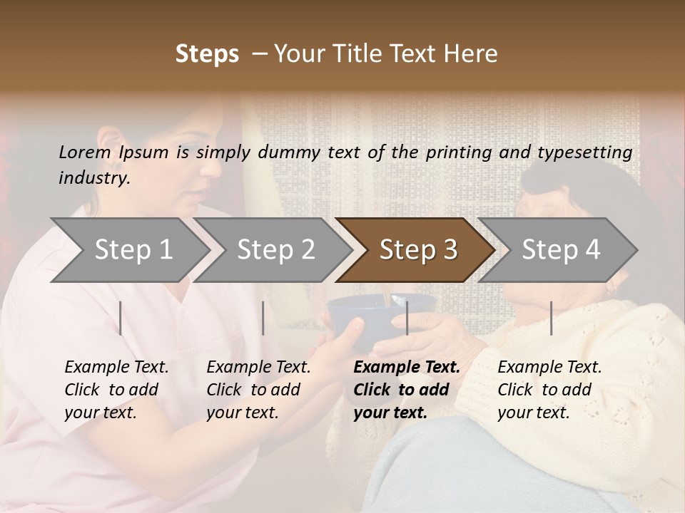 Doctor Visit Food PowerPoint Template