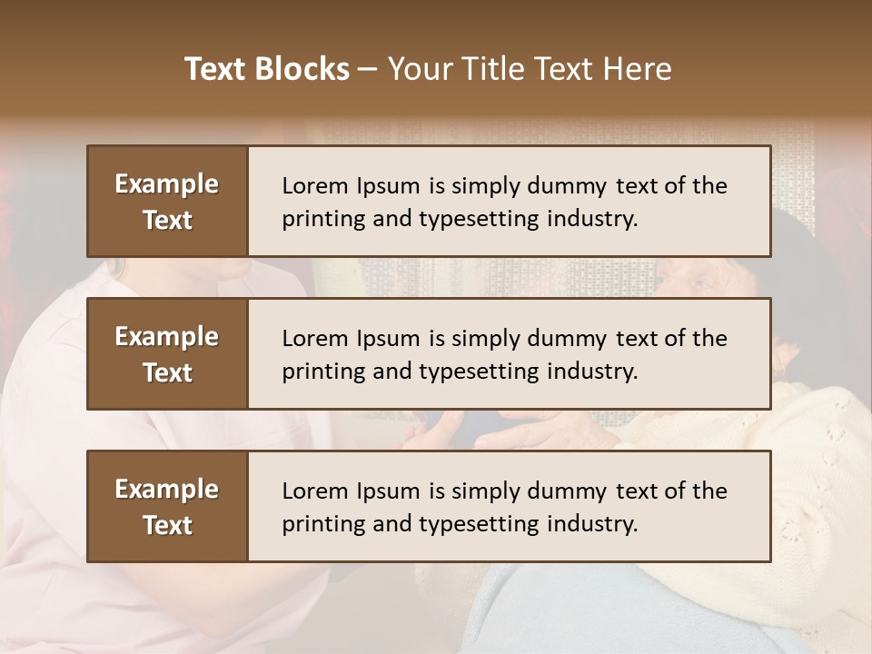Doctor Visit Food PowerPoint Template