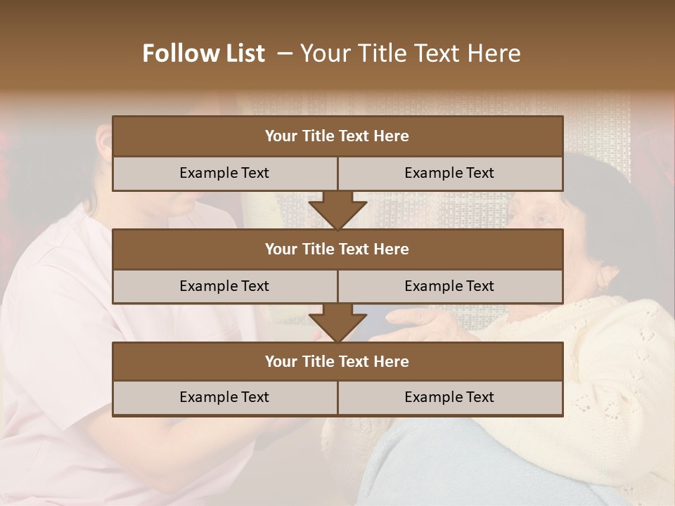 Doctor Visit Food PowerPoint Template
