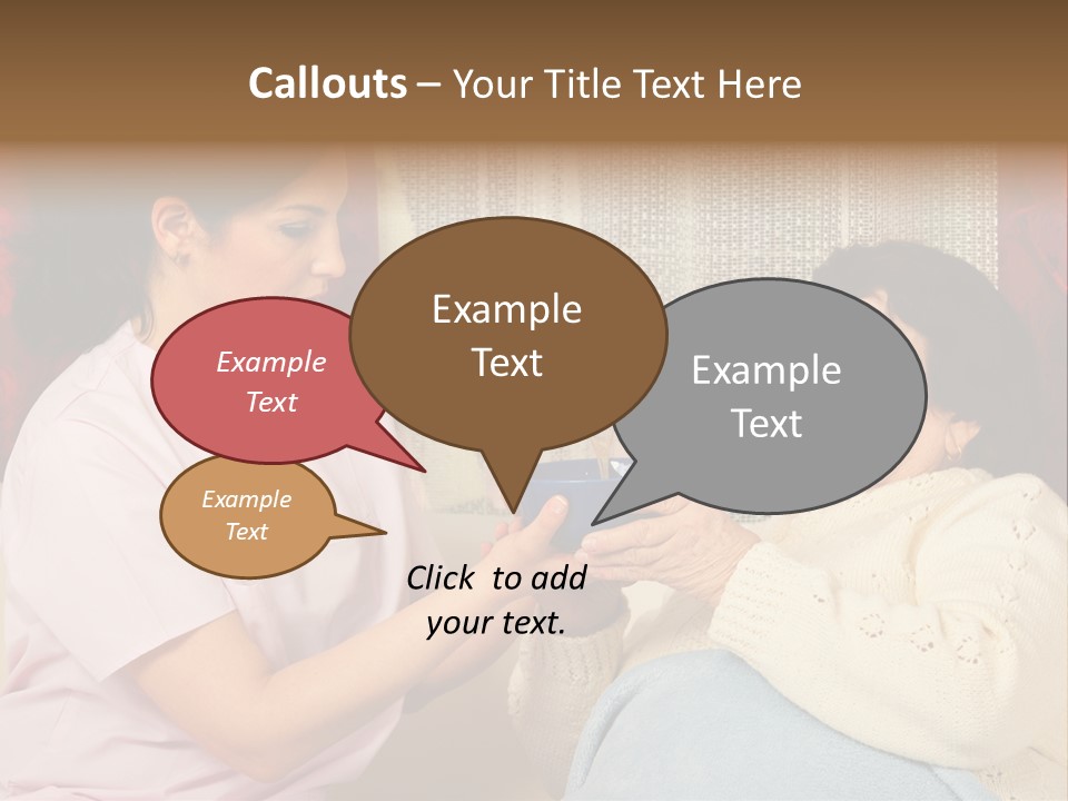 Doctor Visit Food PowerPoint Template