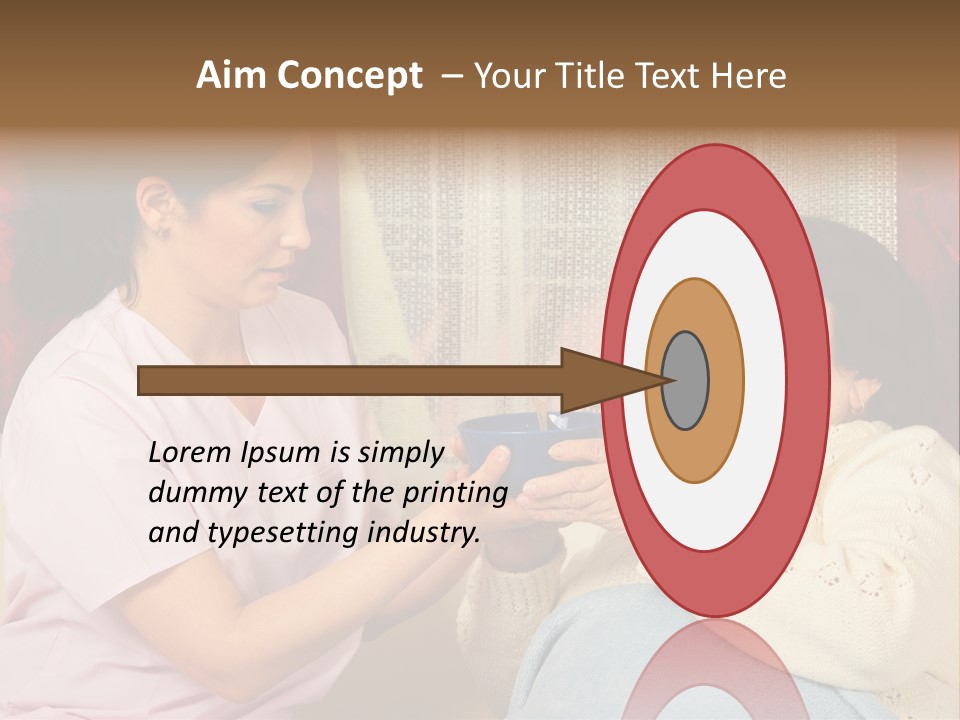 Doctor Visit Food PowerPoint Template