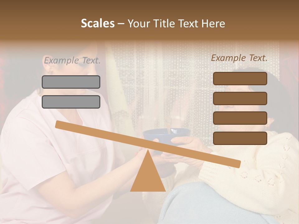 Doctor Visit Food PowerPoint Template