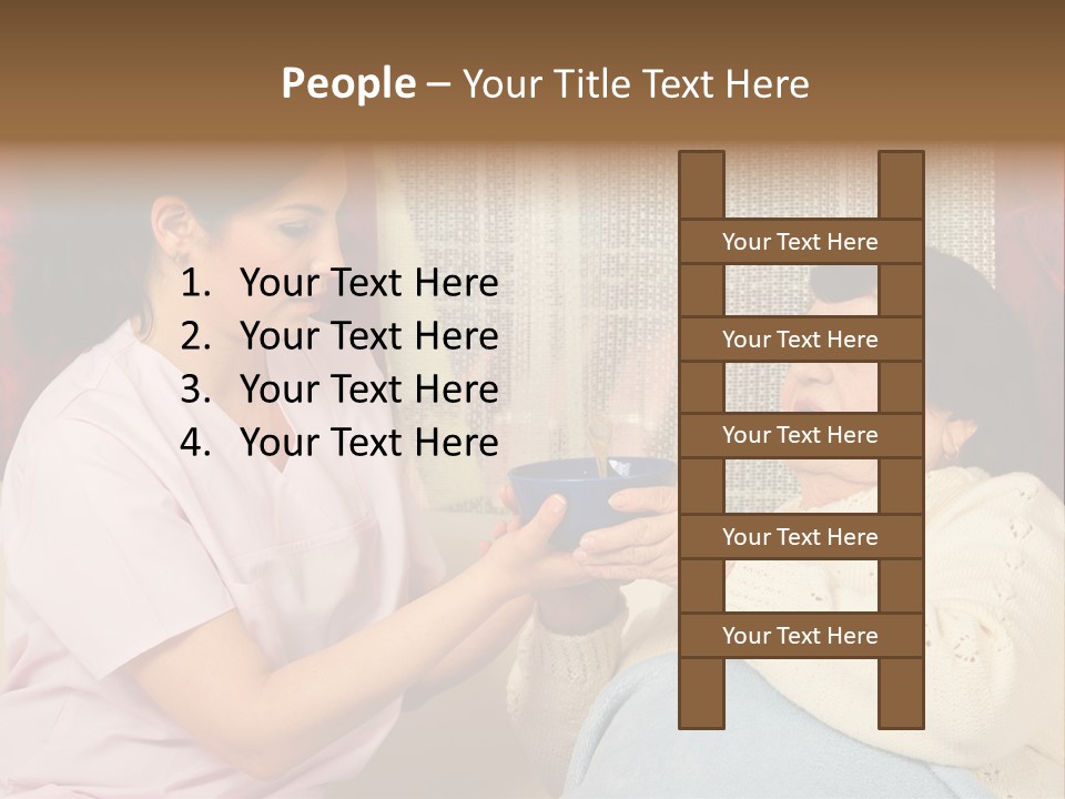 Doctor Visit Food PowerPoint Template