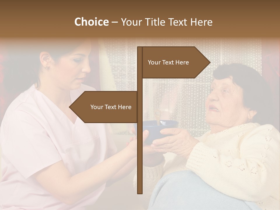 Doctor Visit Food PowerPoint Template