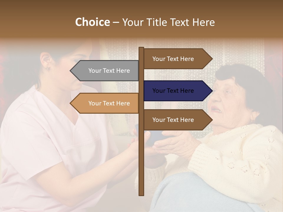 Doctor Visit Food PowerPoint Template