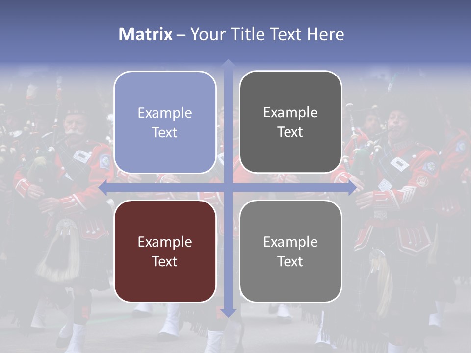 Celebration Ireland Kilt PowerPoint Template