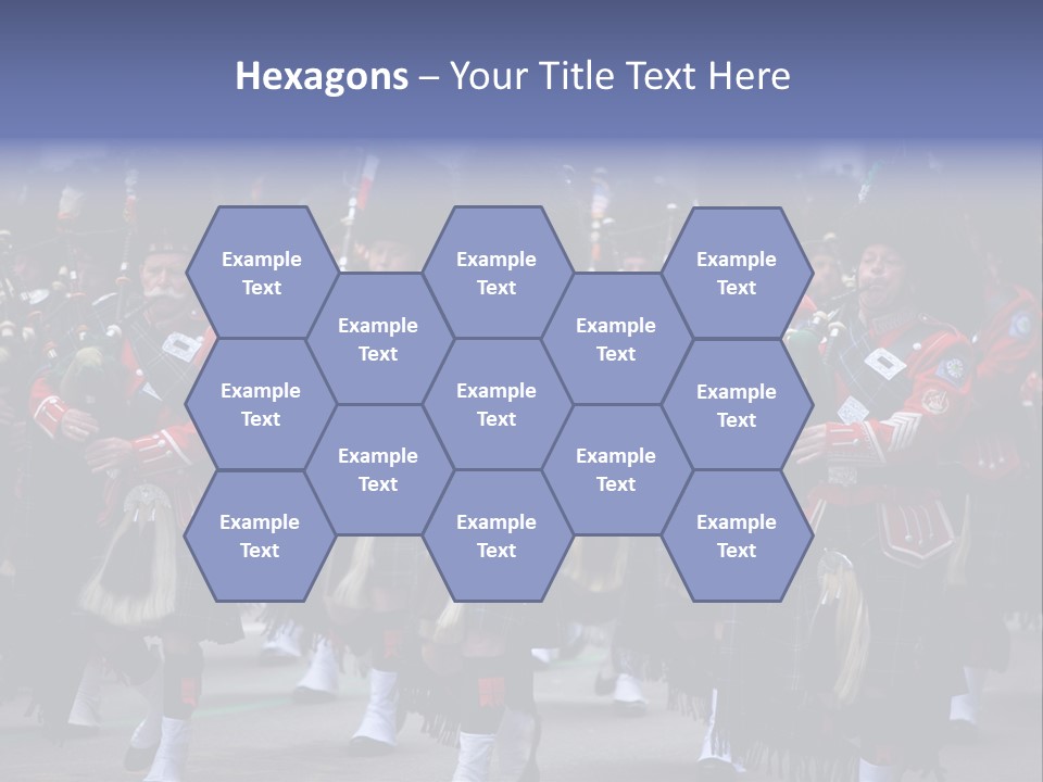 Celebration Ireland Kilt PowerPoint Template