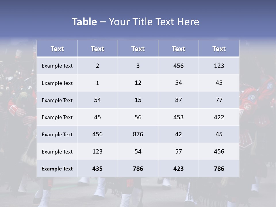 Celebration Ireland Kilt PowerPoint Template