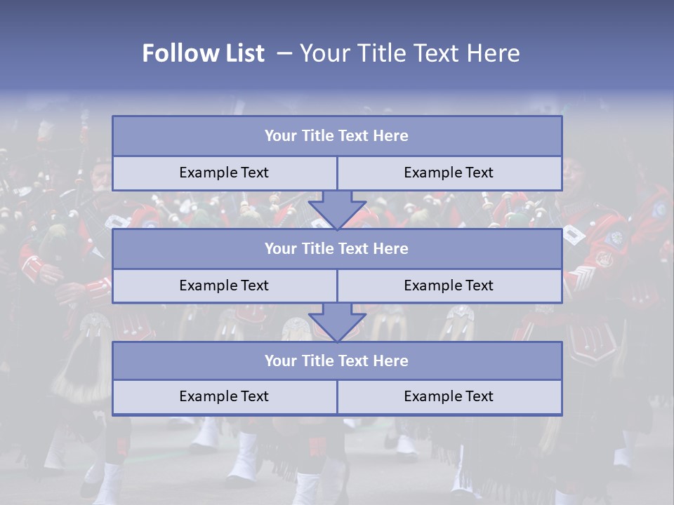 Celebration Ireland Kilt PowerPoint Template