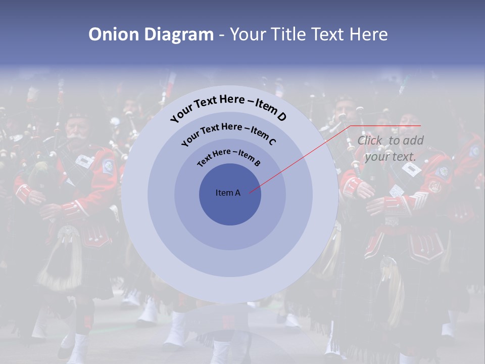 Celebration Ireland Kilt PowerPoint Template