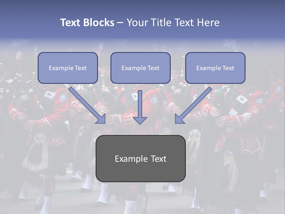 Celebration Ireland Kilt PowerPoint Template