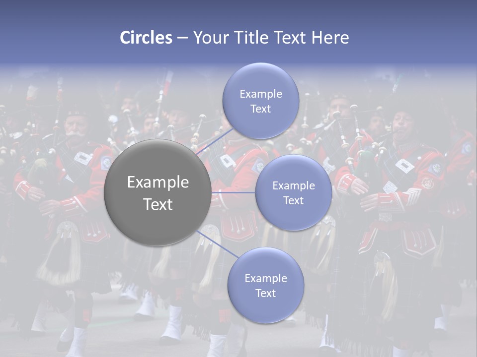 Celebration Ireland Kilt PowerPoint Template