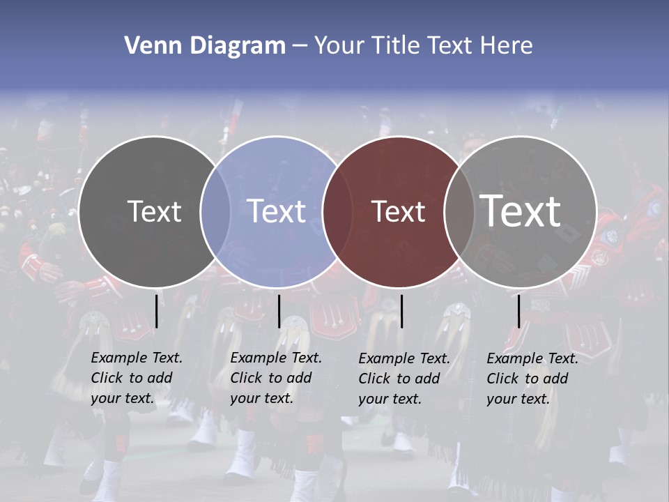 Celebration Ireland Kilt PowerPoint Template