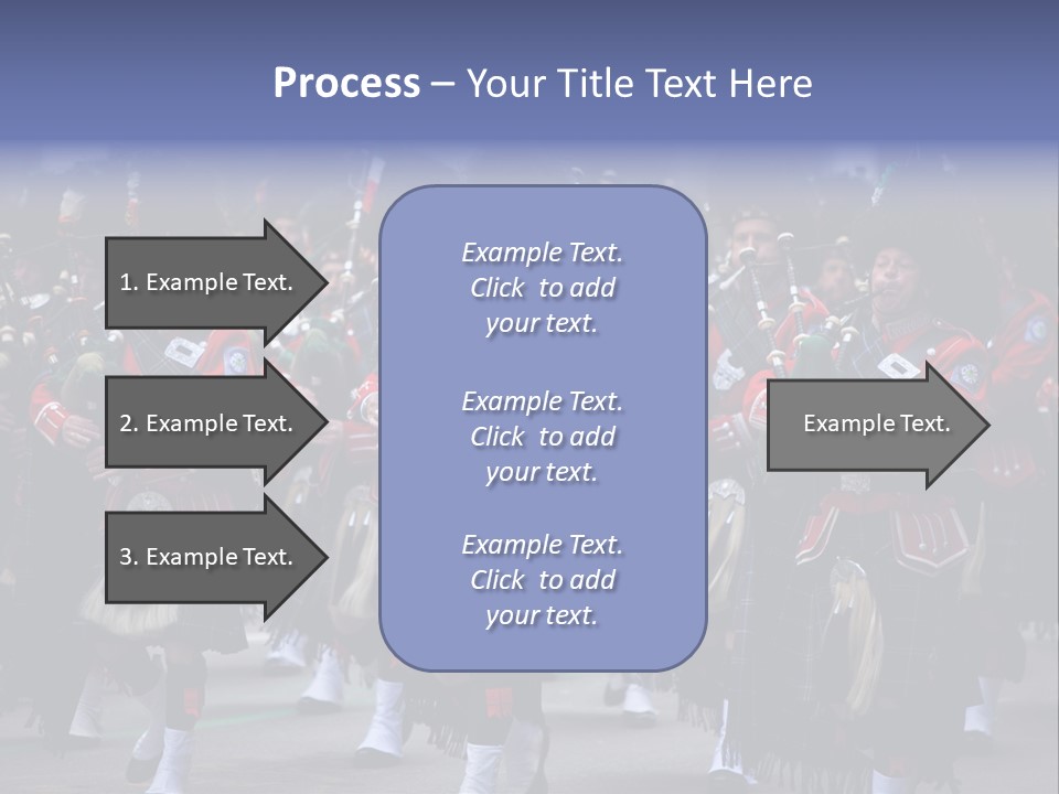 Celebration Ireland Kilt PowerPoint Template