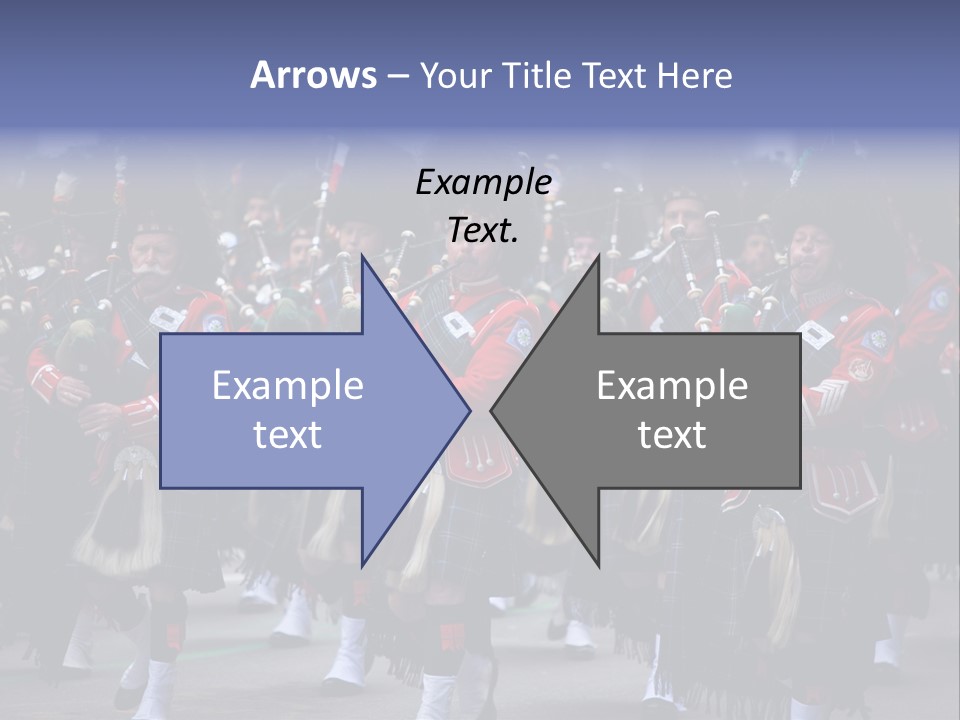 Celebration Ireland Kilt PowerPoint Template