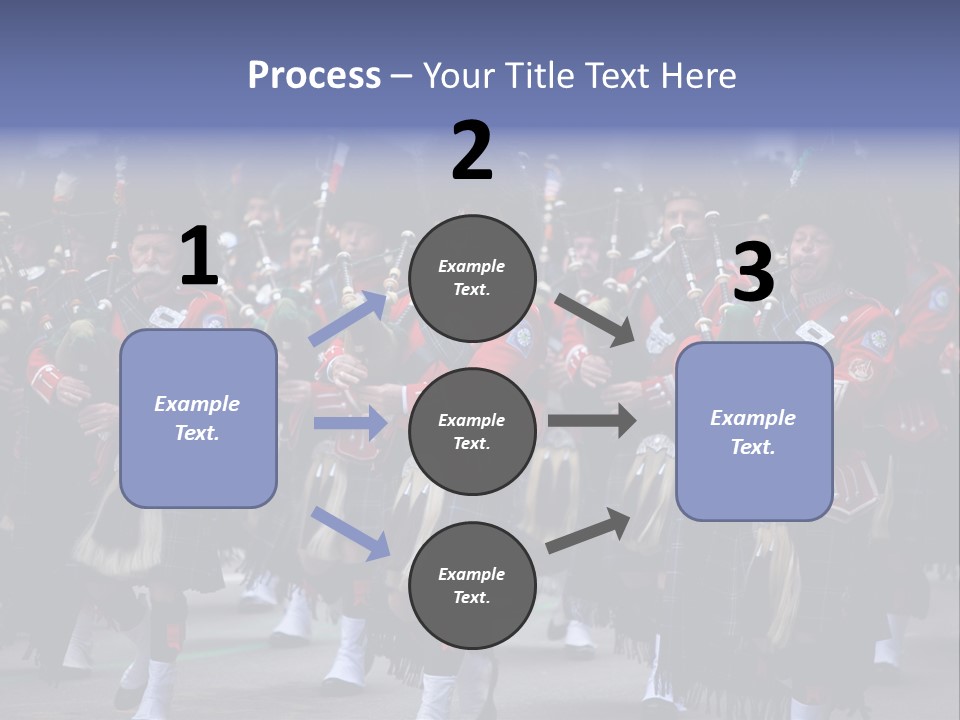 Celebration Ireland Kilt PowerPoint Template