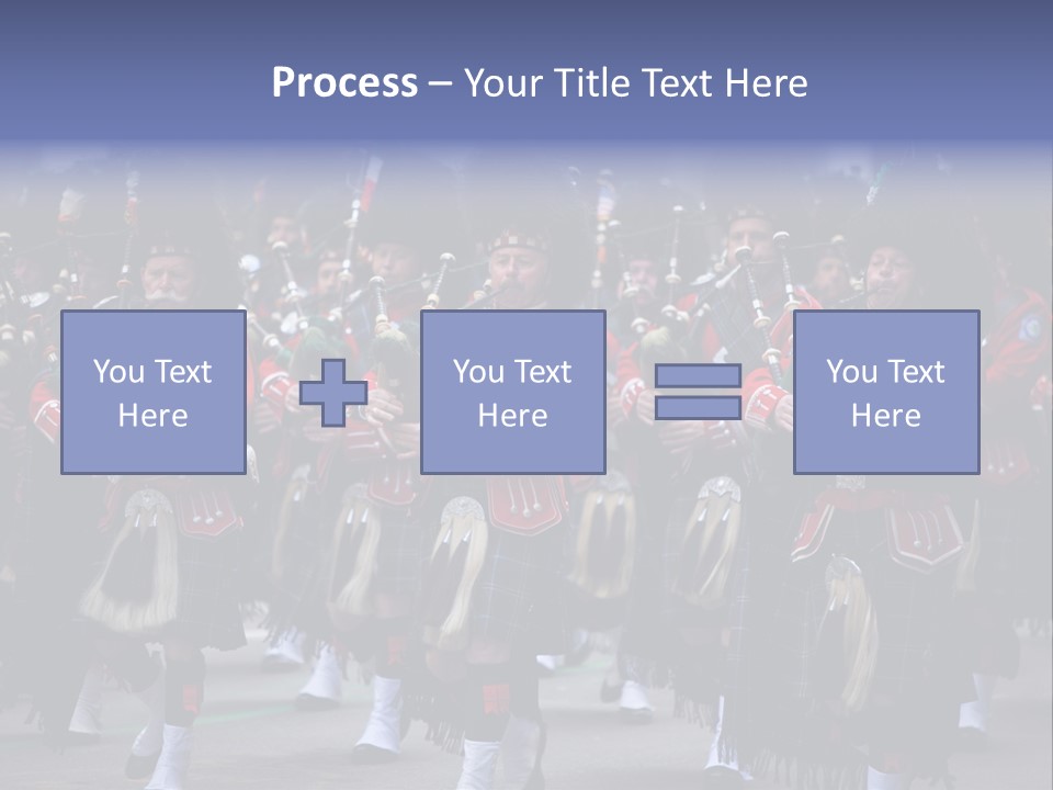 Celebration Ireland Kilt PowerPoint Template