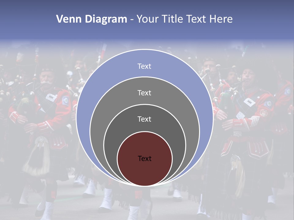 Celebration Ireland Kilt PowerPoint Template