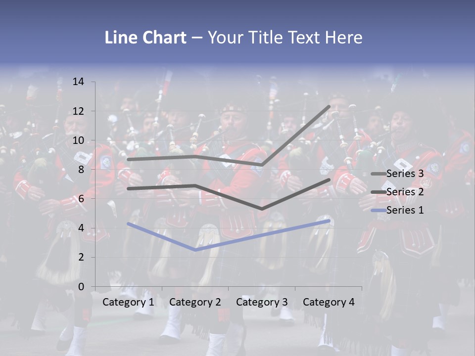 Celebration Ireland Kilt PowerPoint Template