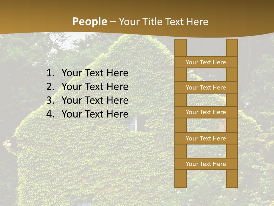 Senior  Finger White Background PowerPoint Template