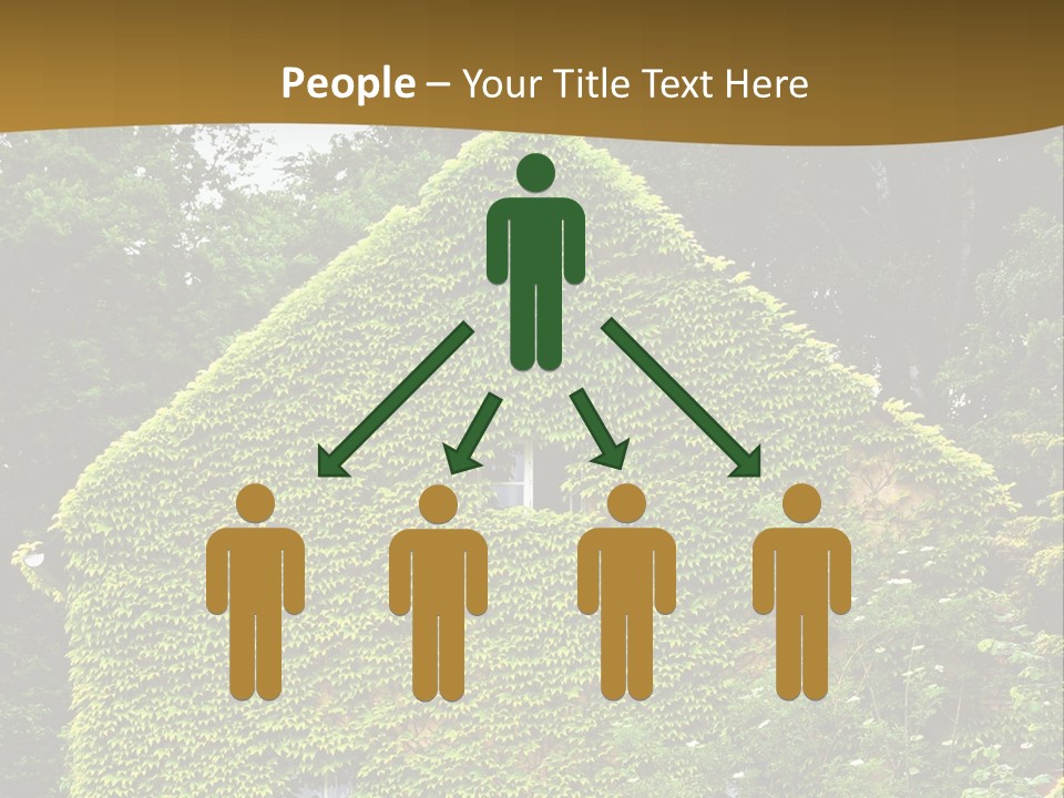 Senior  Finger White Background PowerPoint Template