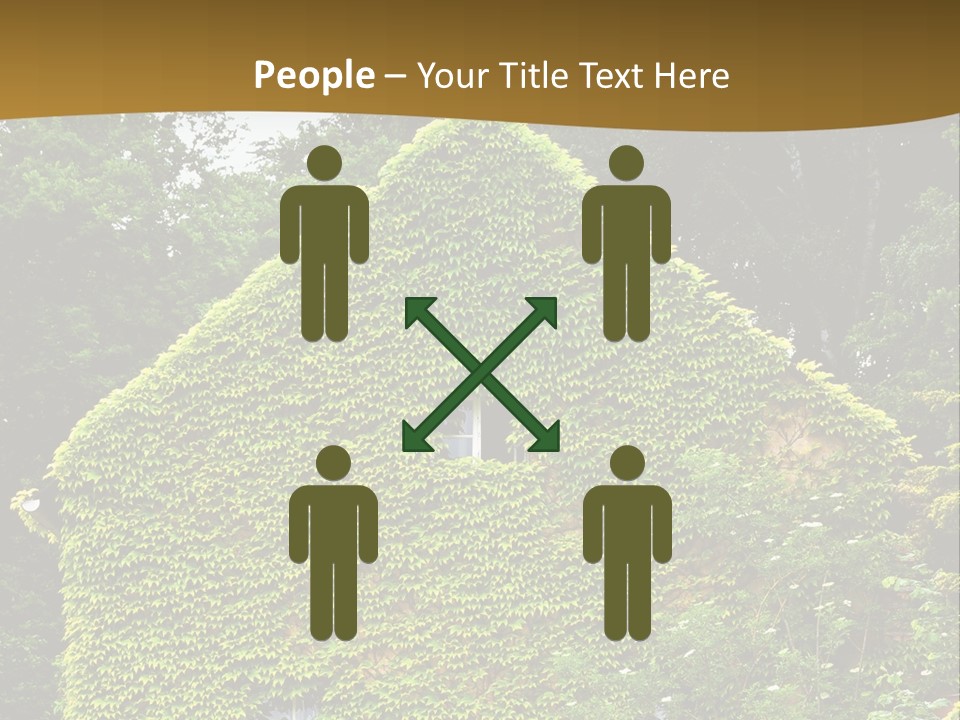 Senior  Finger White Background PowerPoint Template