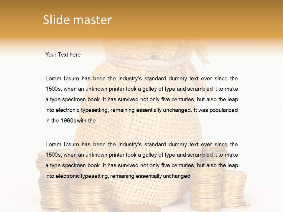 Helping Hand White Human PowerPoint Template