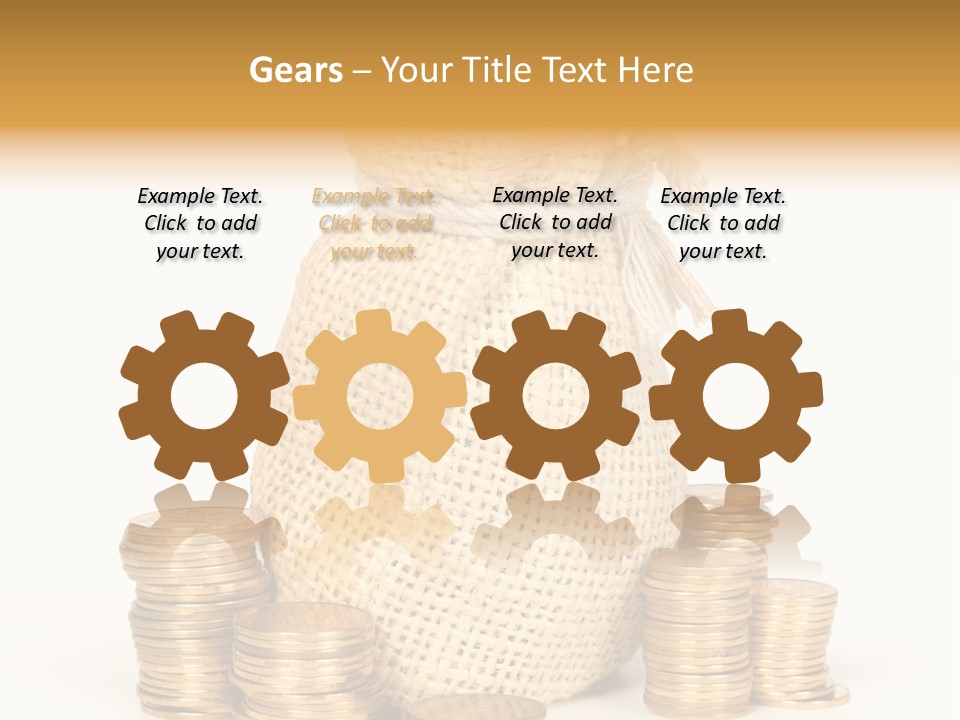 Helping Hand White Human PowerPoint Template