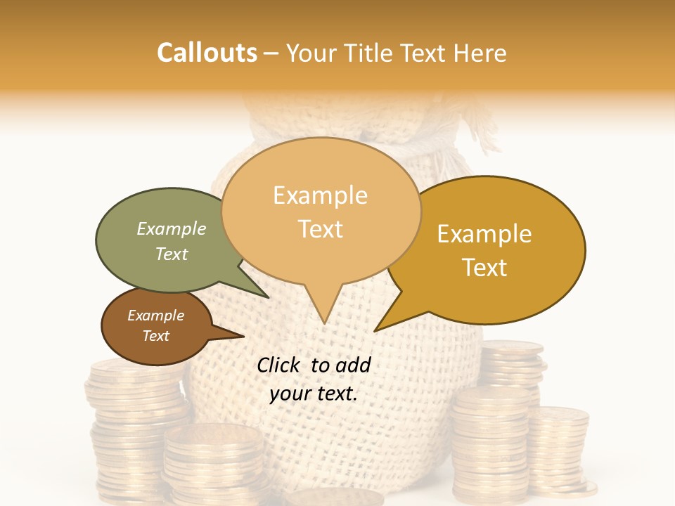 Helping Hand White Human PowerPoint Template