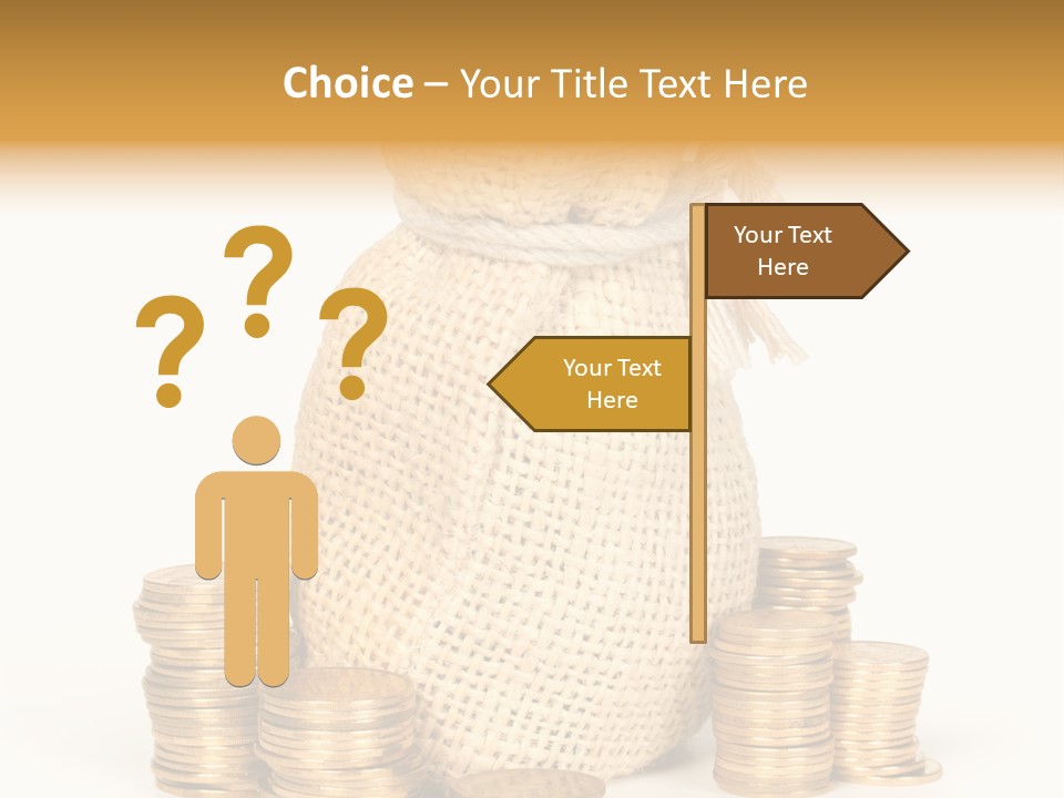 Helping Hand White Human PowerPoint Template