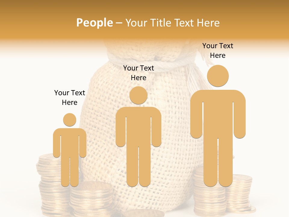 Helping Hand White Human PowerPoint Template