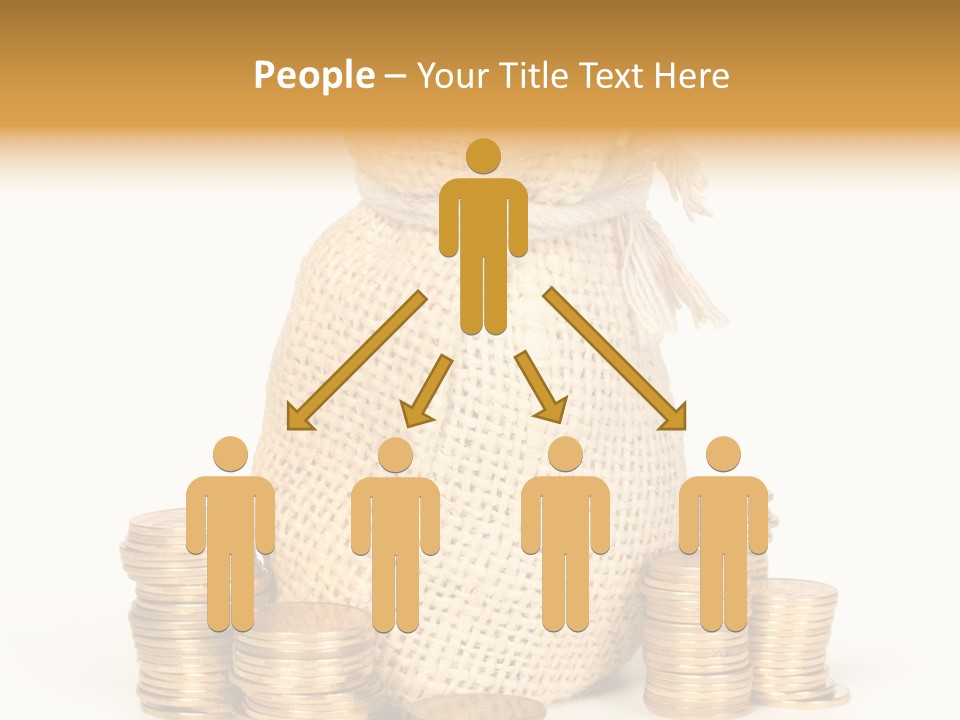 Helping Hand White Human PowerPoint Template