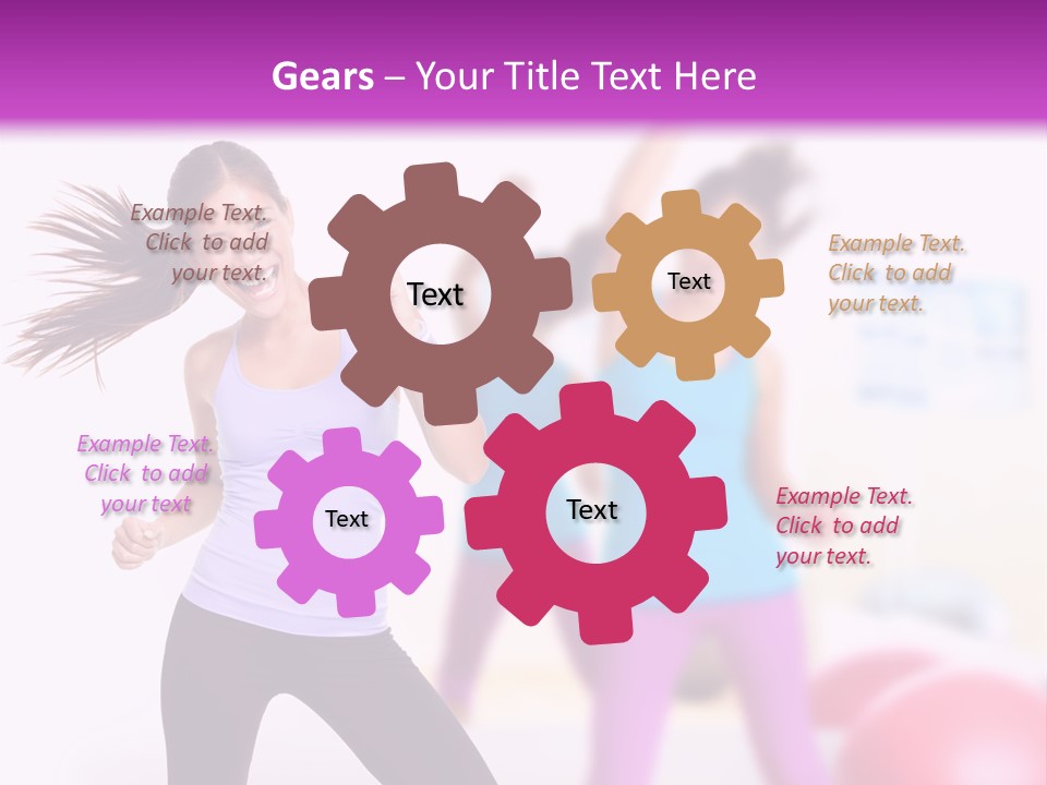 Senior  Hand Assist PowerPoint Template