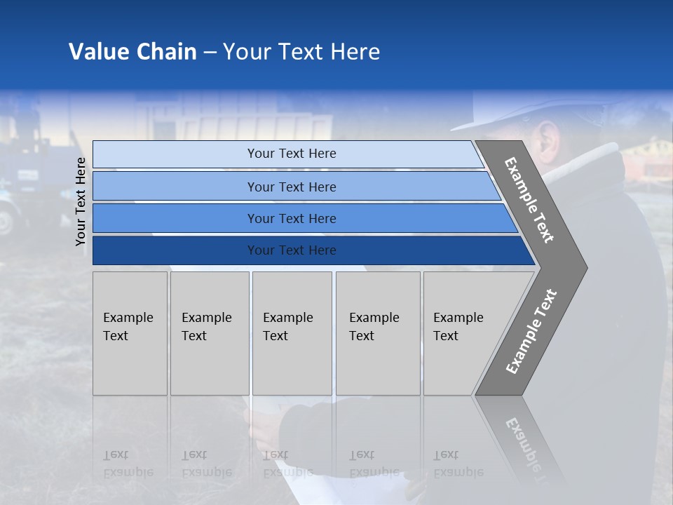 Care Grandmother Holding Hands PowerPoint Template