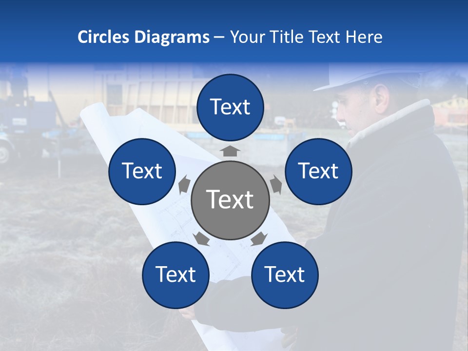 Care Grandmother Holding Hands PowerPoint Template