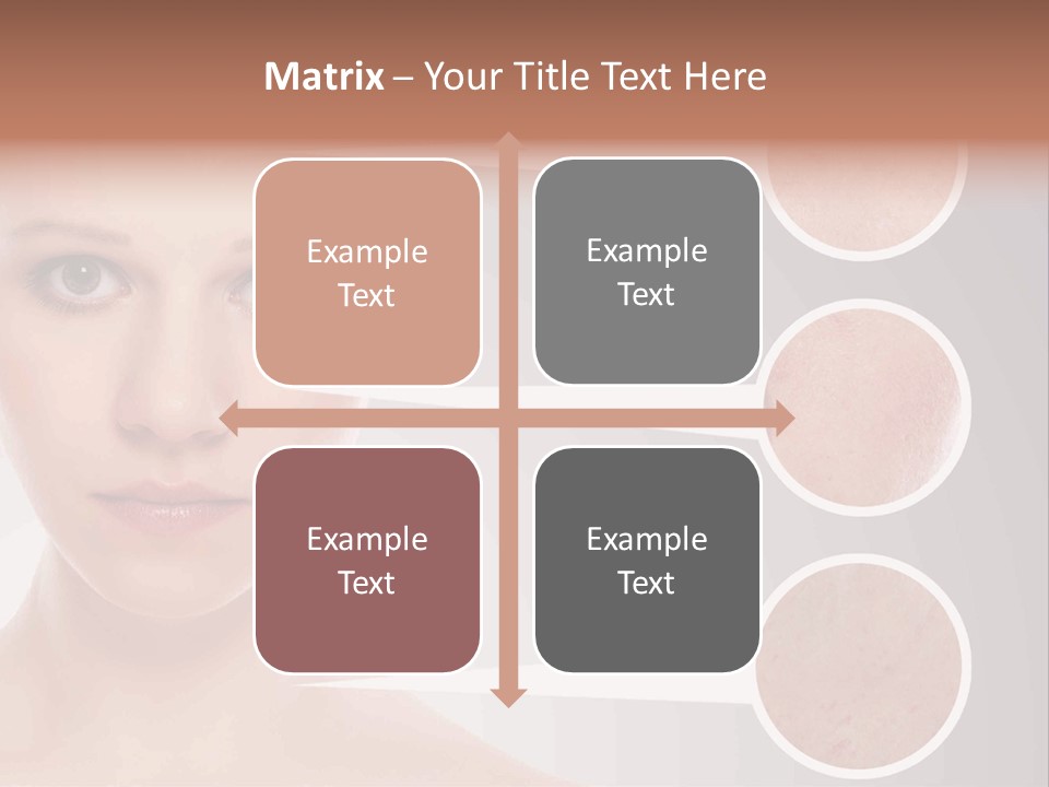 Elderly White Aging PowerPoint Template