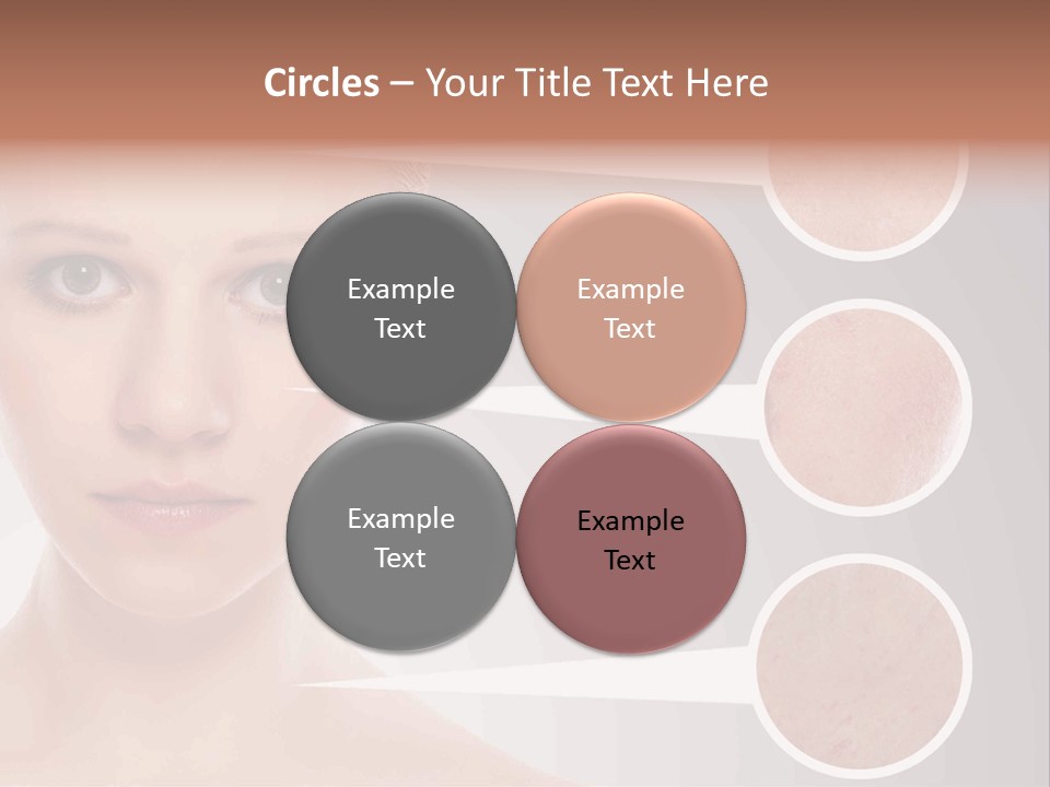 Elderly White Aging PowerPoint Template