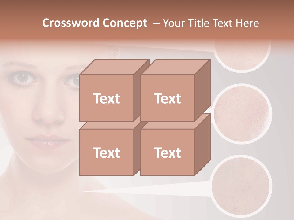 Elderly White Aging PowerPoint Template