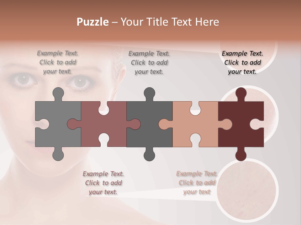 Elderly White Aging PowerPoint Template