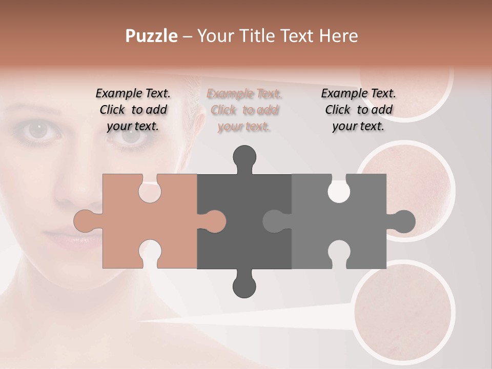 Elderly White Aging PowerPoint Template