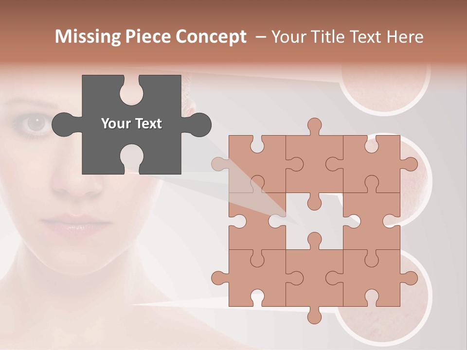 Elderly White Aging PowerPoint Template