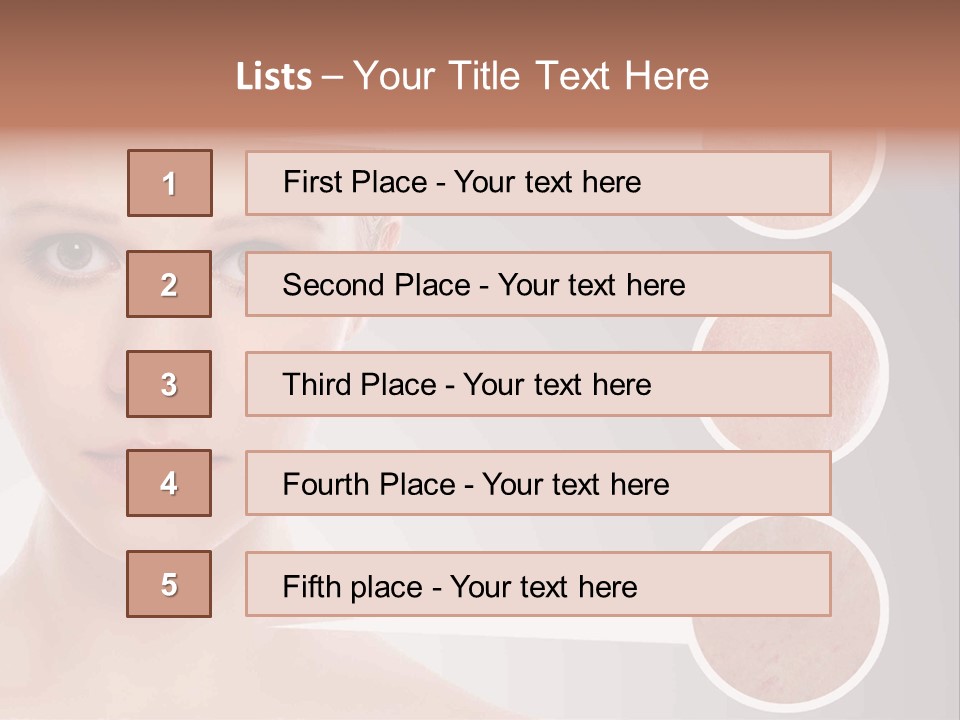 Elderly White Aging PowerPoint Template