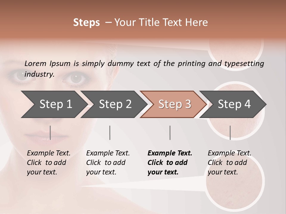 Elderly White Aging PowerPoint Template