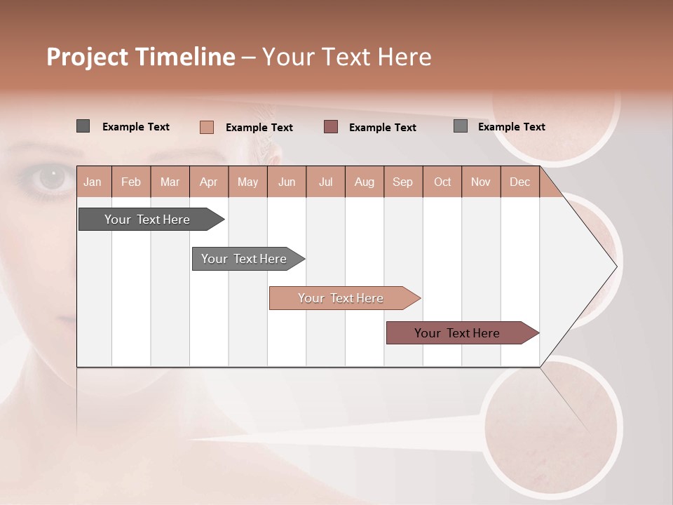 Elderly White Aging PowerPoint Template
