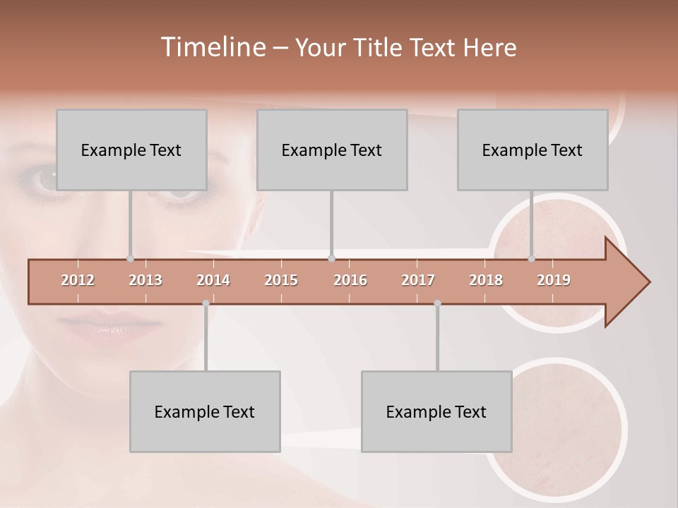 Elderly White Aging PowerPoint Template