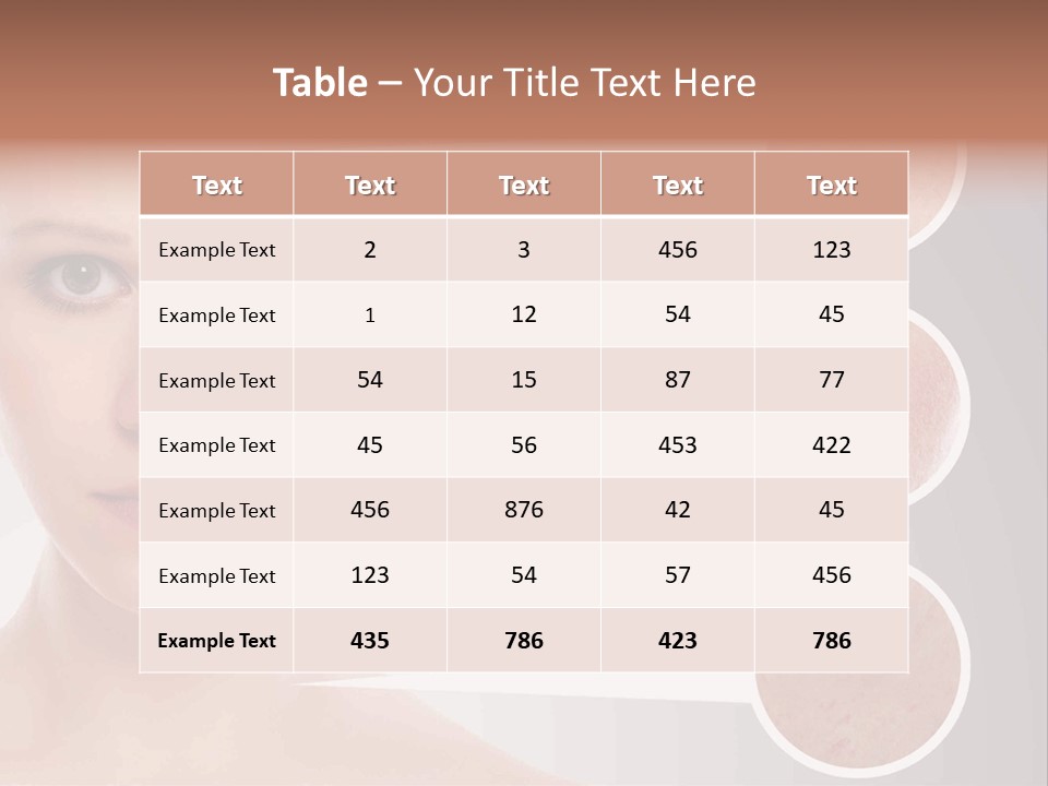 Elderly White Aging PowerPoint Template